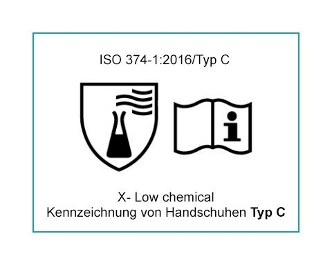 ERIKS Visual | Chemie | Chemikalienschutzhandschuhe | Typ C