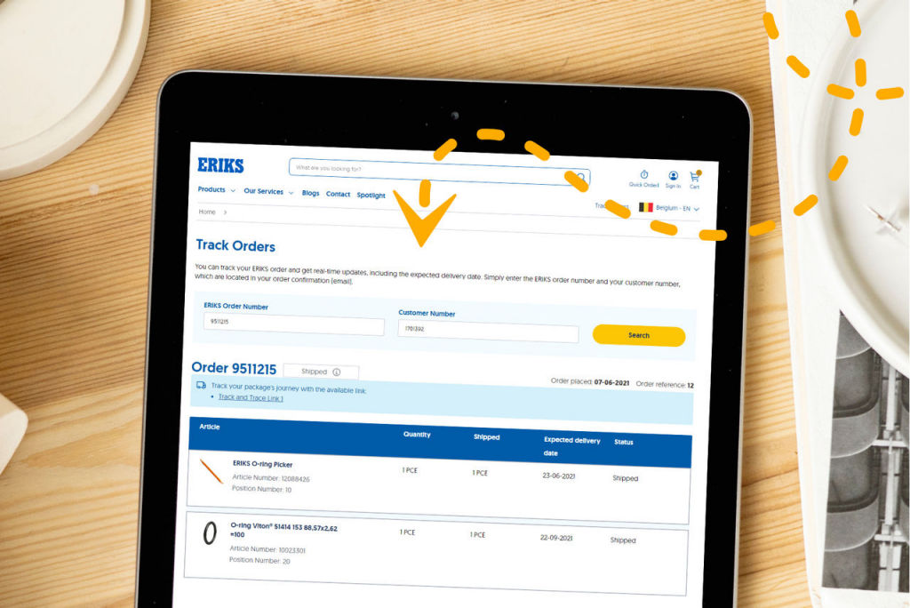 Neue Auftragsverfolgung