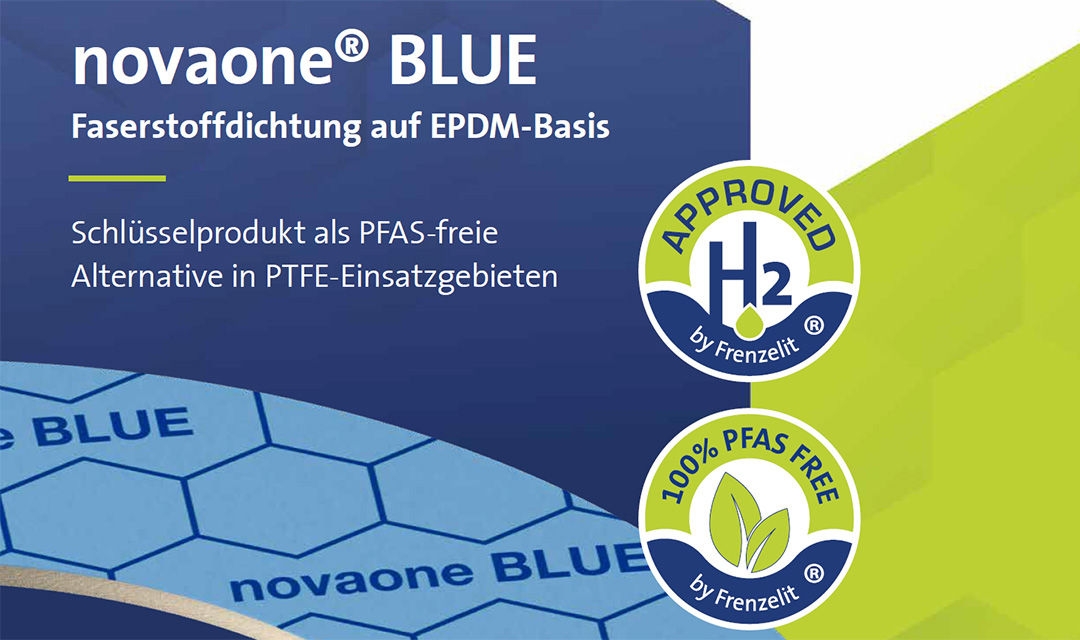 novaone® BLUE Faserstoffdichtung auf EPDM-Basis
