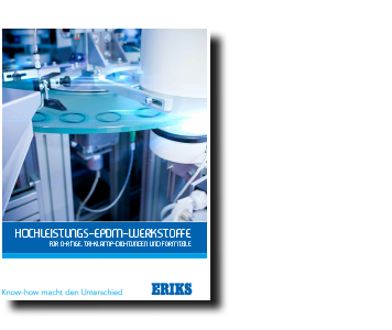 Titelbild der Broschüre Hochleistungs-EPDM-Werkstoffe aus dem Bereich Dichtungs- und Polymertechnik