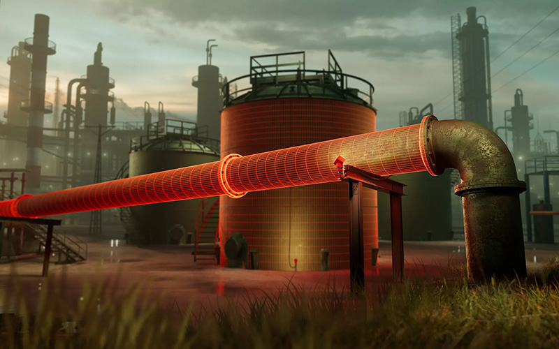 Smart Pipe & Tank zur Leckageerkennung.