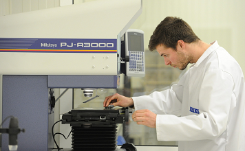 Mitarbeiter im Labor